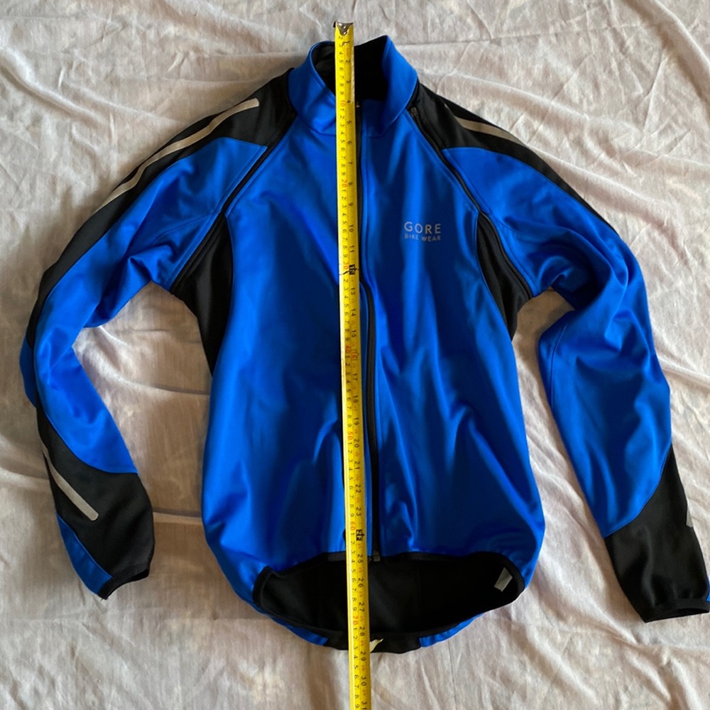 Gore Bicycle Windstopper Jacket With Removable Sleeves Medium
